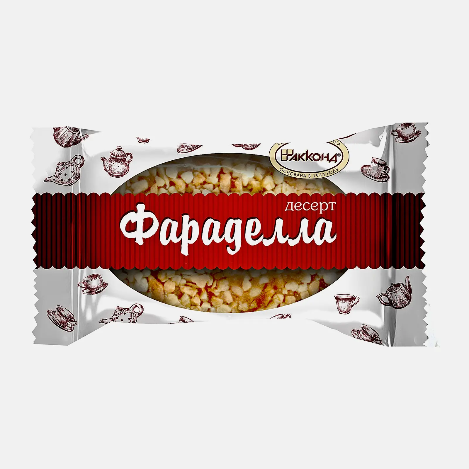 Изображение товара Десерт Фараделла Акконд 300 г - сливочное и шоколадное лакомство для всей семьи