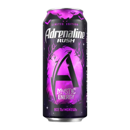 Напиток энергетический таинственная энергия Adrenaline Rush 449мл