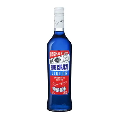 Ликер Gambini Blue Curacao десертный 23% 700мл