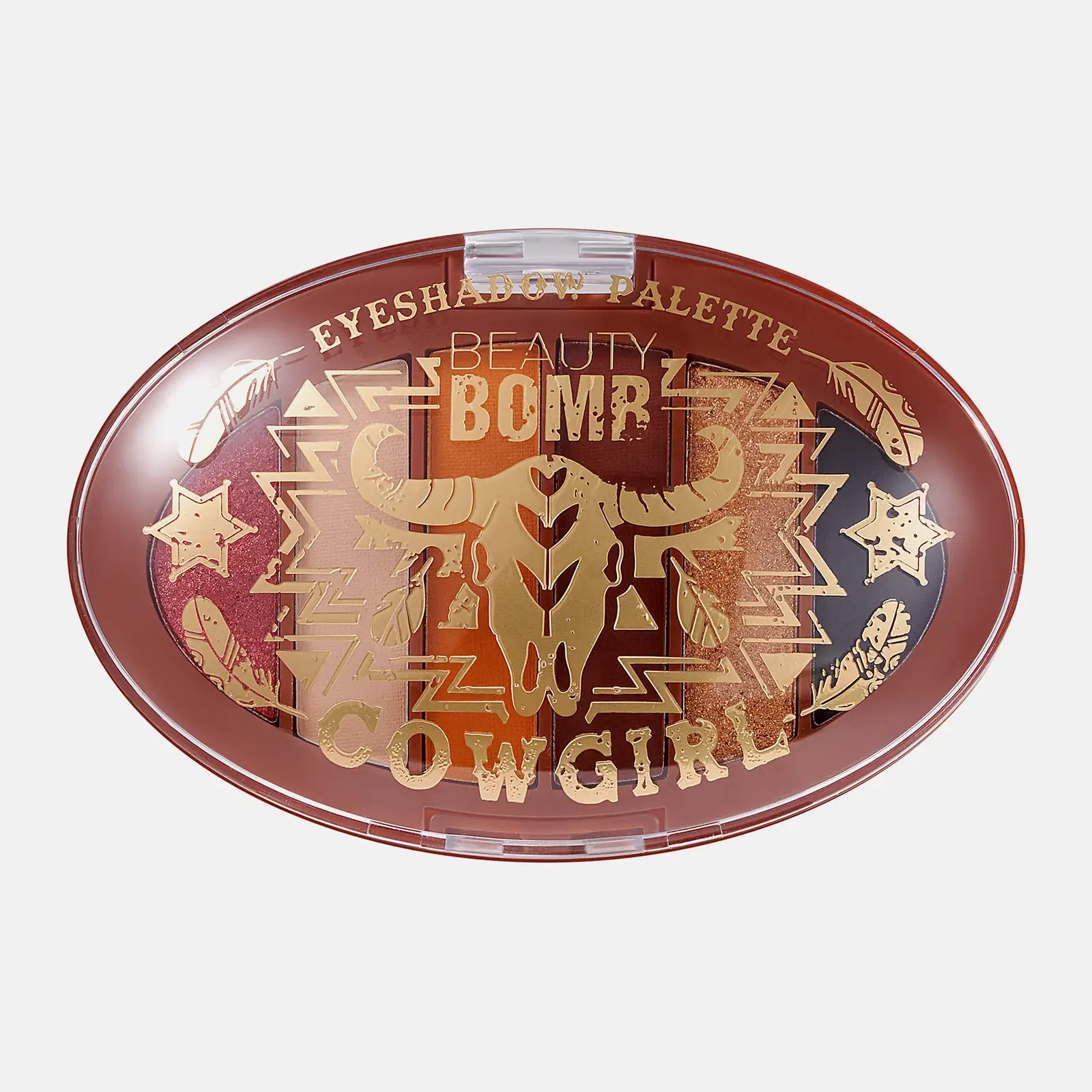 Палетка теней Cowgirl Beauty Bomb тон 01