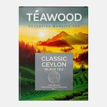 Чёрный чай Classic Ceylon Teawood 90г