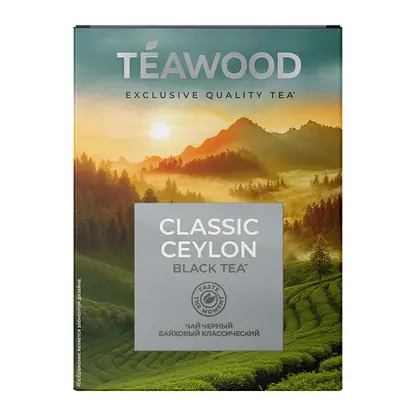 Изображение товара Чёрный чай Classic Ceylon крупнолистовой Teawood 90г