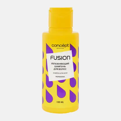 Шампунь для волос Concept Fusion Ultra Moist Интенсивное увлажнение 100мл