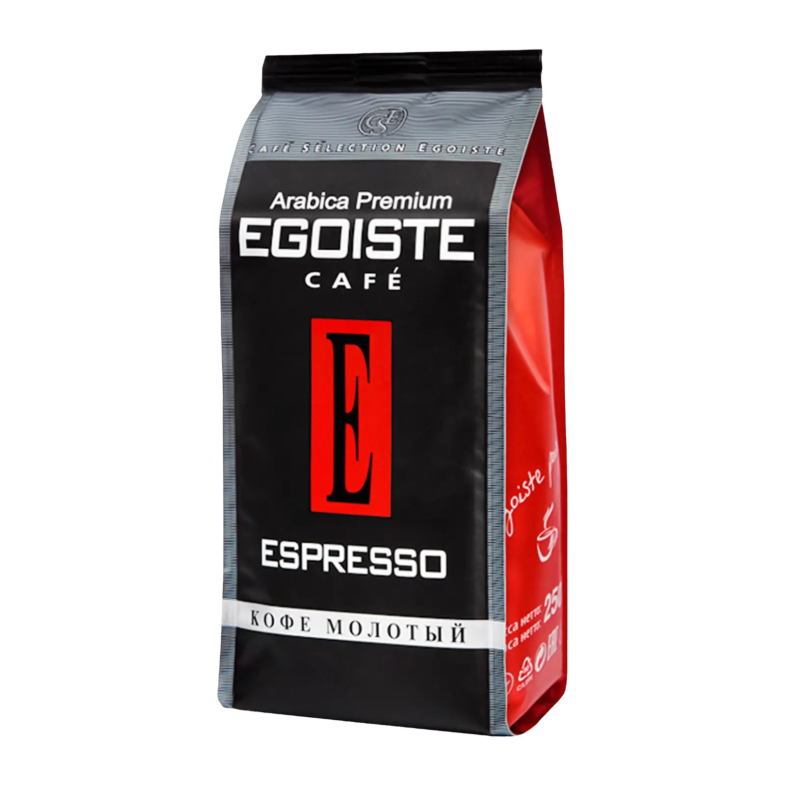 Изображение товара Кофе молотый Egoiste Espresso 250г из 100% арабики