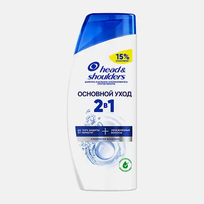 Шампунь для волос Head&Shoulders Основной уход 2в1 600мл