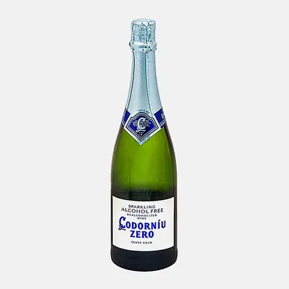 Белое вино игристое Zero безалкогольное Codorniu 750мл