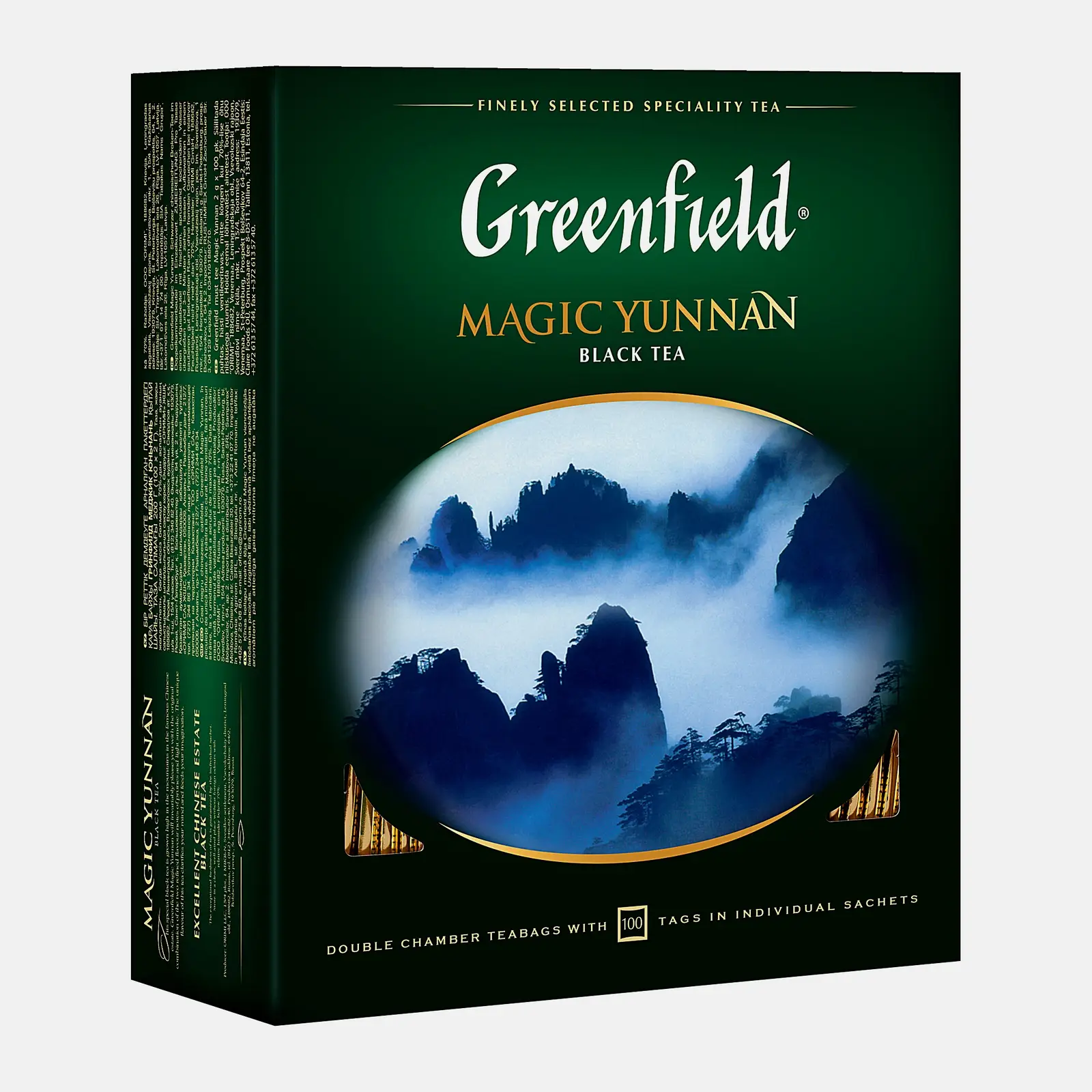 Чай черный Greenfield Magic Yunnan 100пак - фото 2