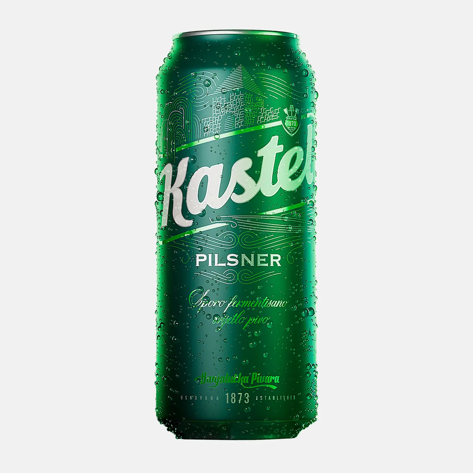 Изображение товара Светлое пиво Kastel Pilsner 0.5л фильтрованное без вкусовых добавок