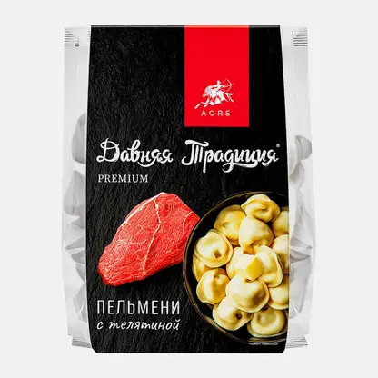 Пельмени Давняя традиция Premium с телятиной 800г