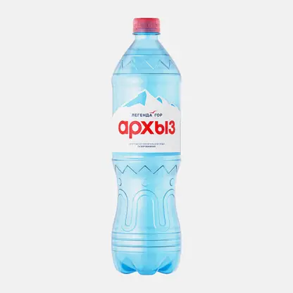 Вода Легенда гор Архыз минеральная природная газированная 1.5л