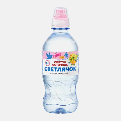 Негазированная вода детская Святой источник 330мл в ассортименте