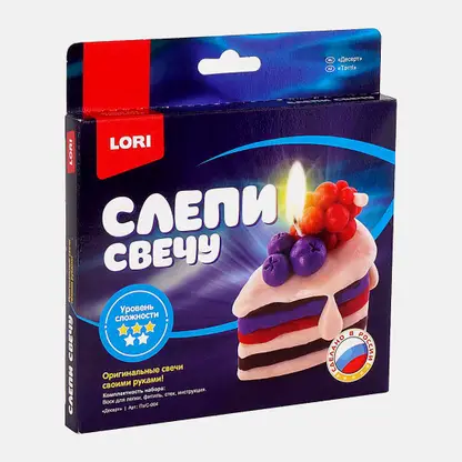 Набор для лепки Слепи свечу в ассортименте