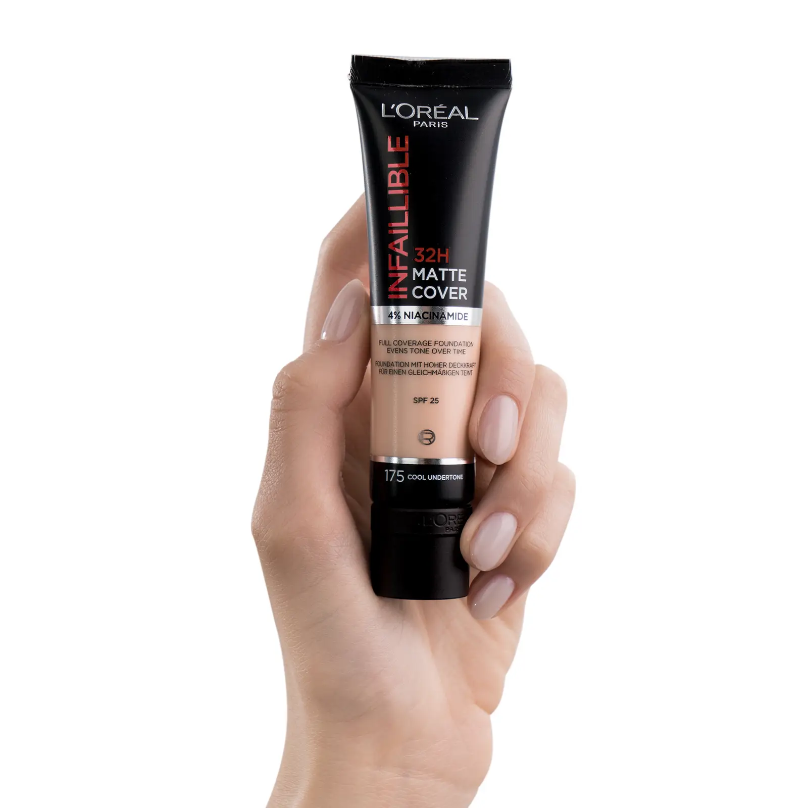 Тональный крем L’Oréal Paris Infaillible ультраматирующий стойкий 32ч Матовое покрытие тон 175