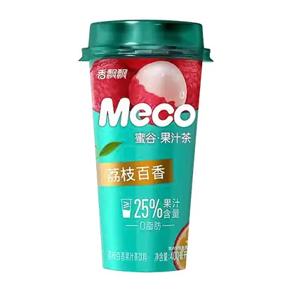 Изображение товара Напиток фруктовый чай с личи и маракуйя Meco 400мл
