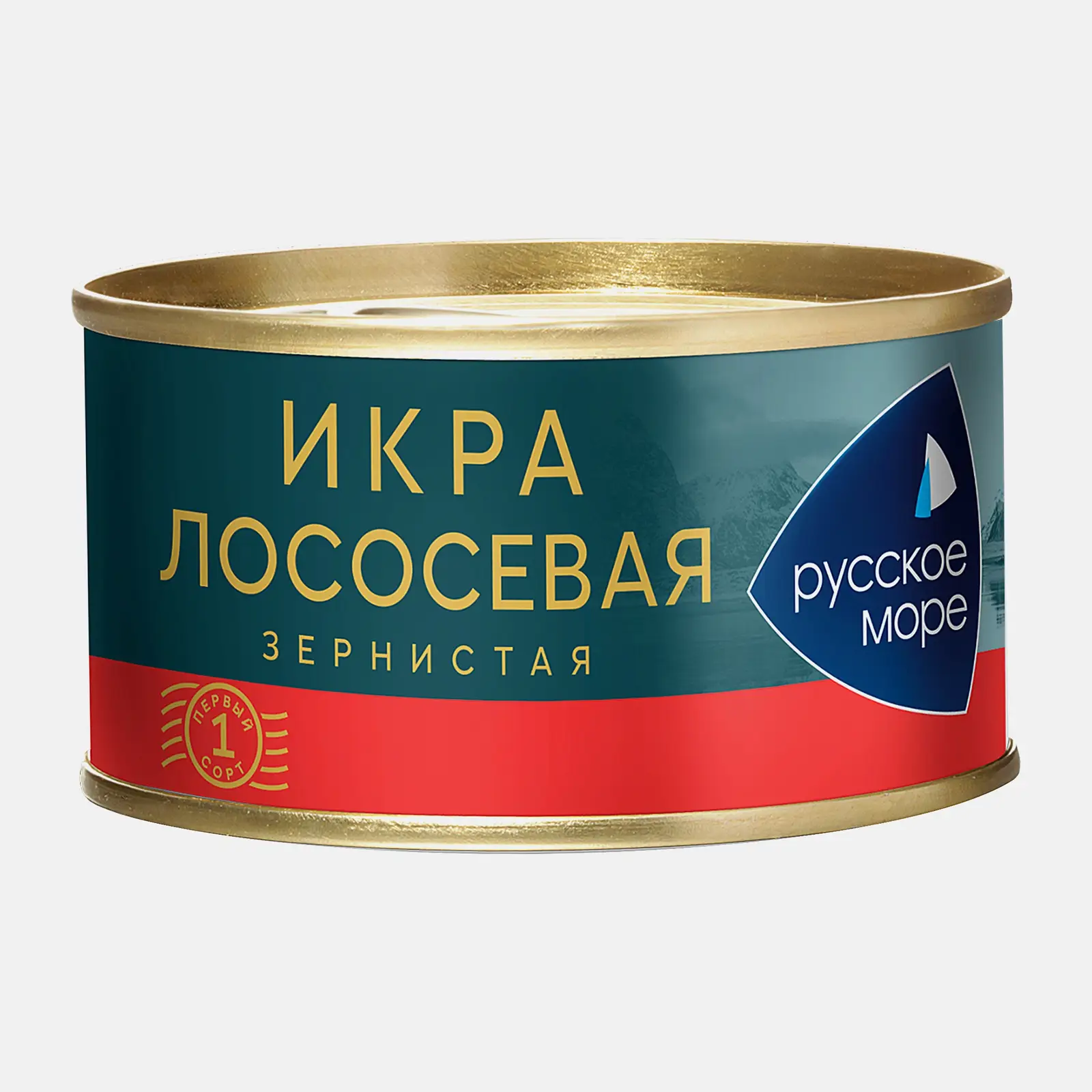 Икра лососевая Русское море горбуши соленая 140г