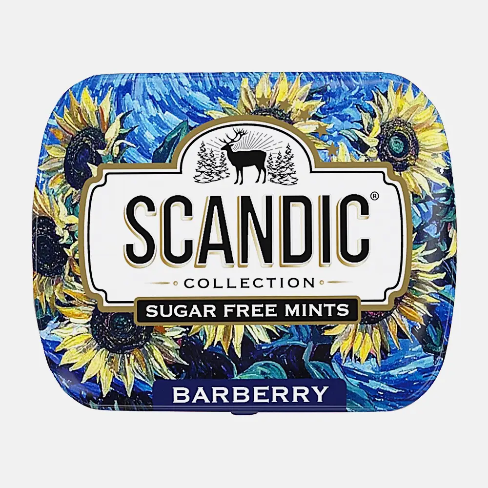 Конфеты освежающие без сахара барбарис Scandic 14г