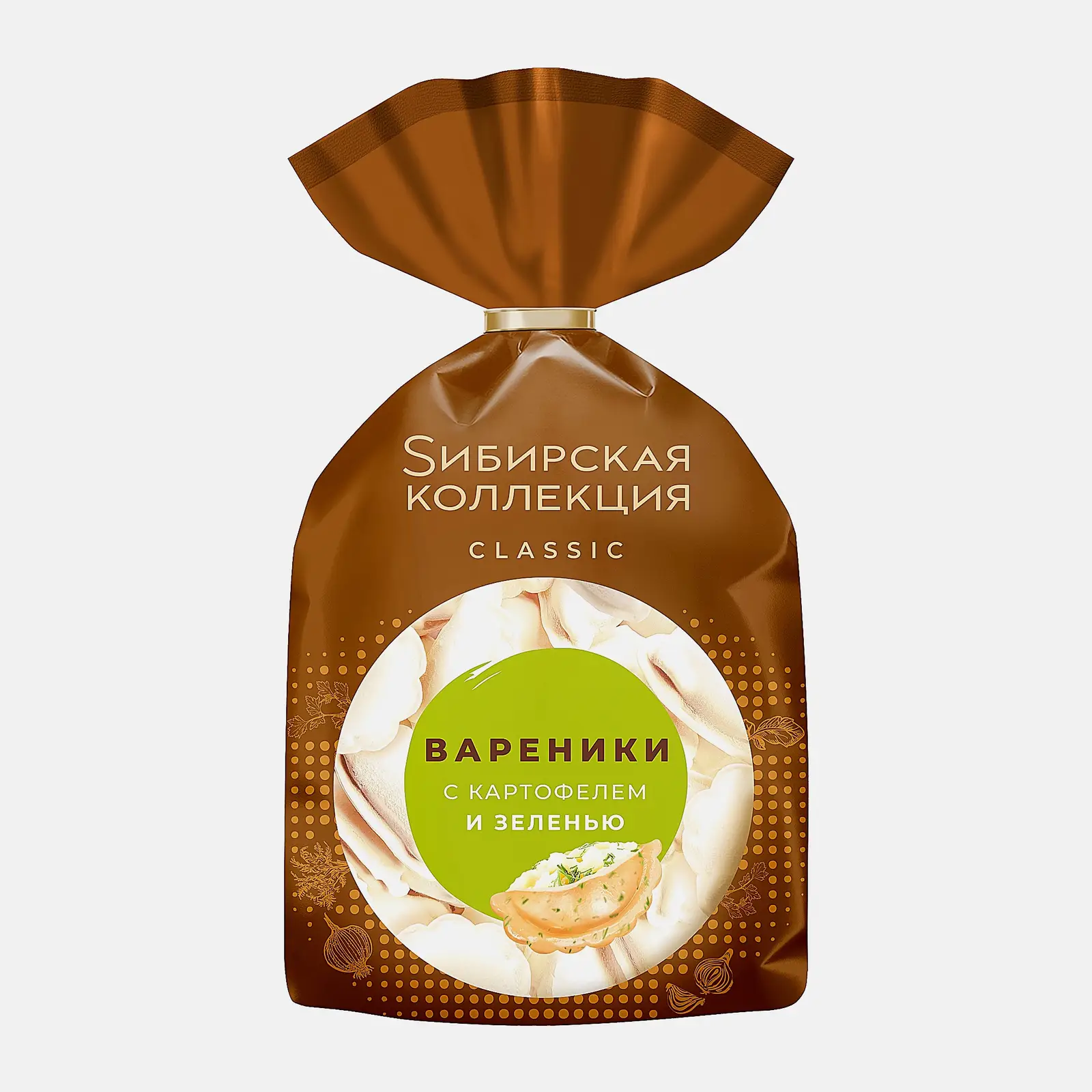 Изображение товара Вареники Sибирская Коллекция картофель и зелень 700г