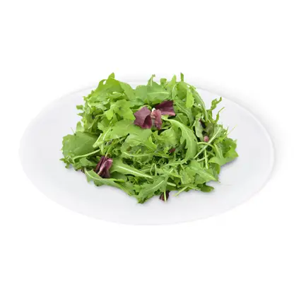 Изображение товара Салатная смесь Рукола-радиччо-фриссе Белая дача 75г