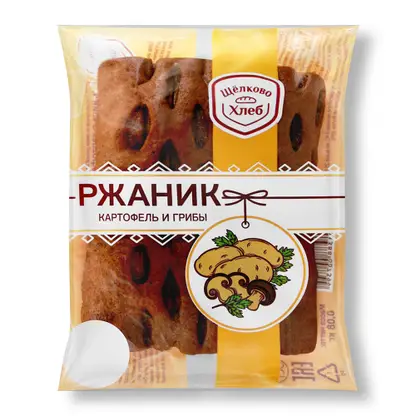 Изображение товара Ржаник с картофелем и грибами 80г