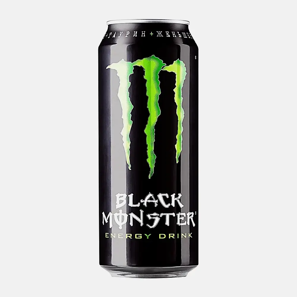 Изображение товара Энергетический напиток Black Monster 330мл Изображение товара Энергетический напиток Black Monster 330мл