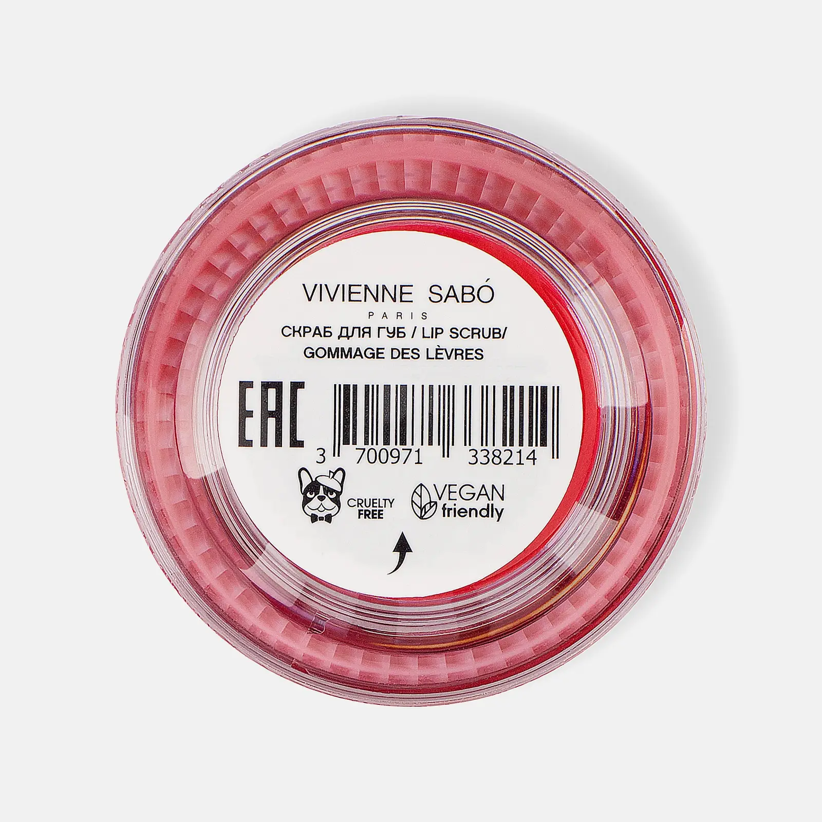 Скраб для губ Vivienne Sabo Lip Scrub тон 01 