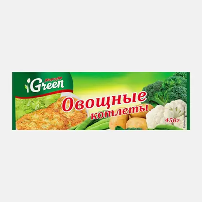 Котлеты овощные Морозко Green 450г