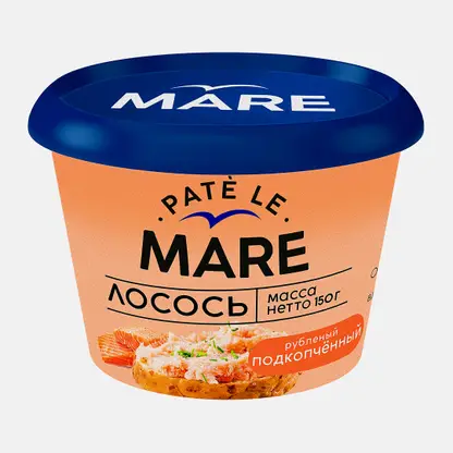 Лосось Mare рубленый подкопченный 150г