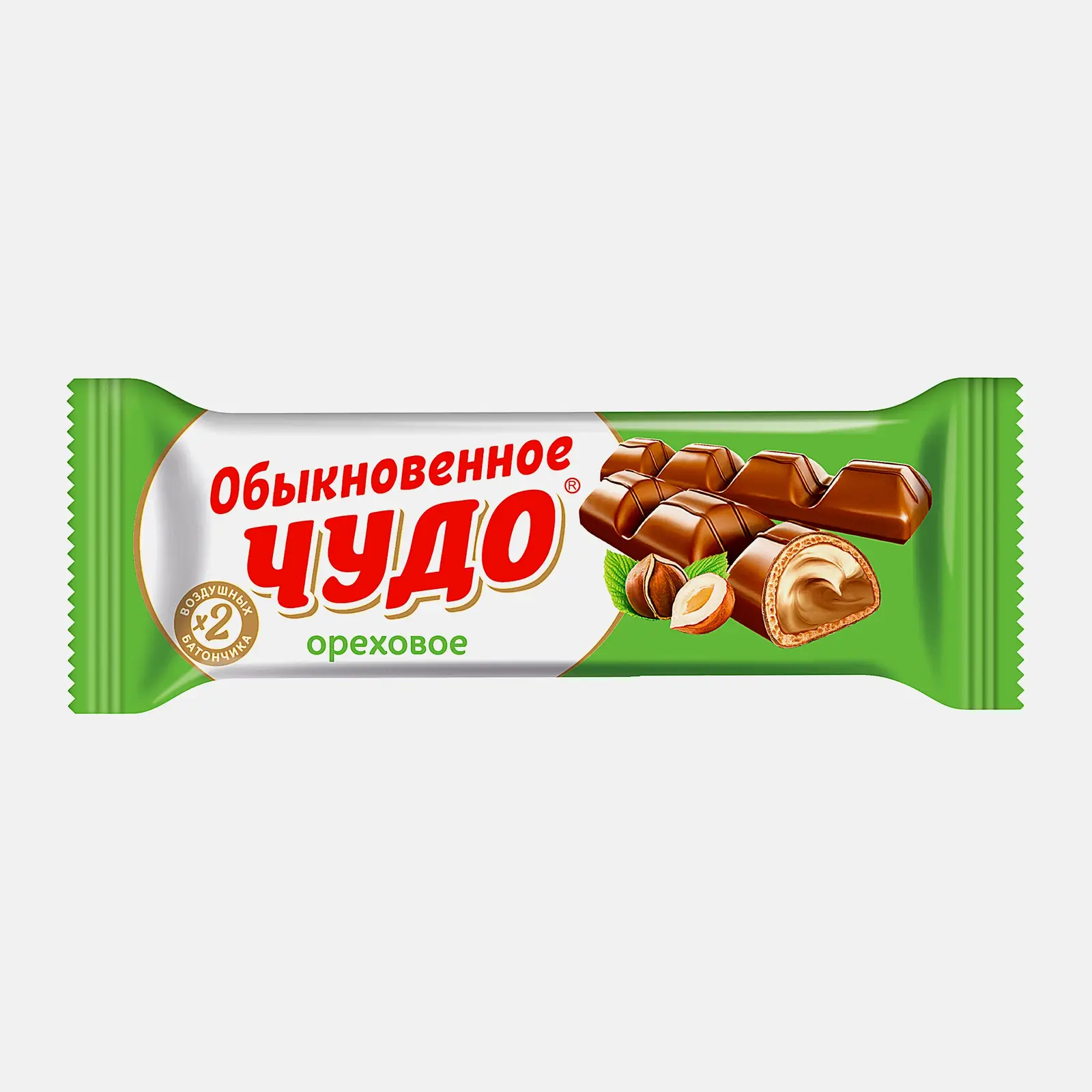 Изображение товара Батончик ореховый Обыкновенное чудо 55г