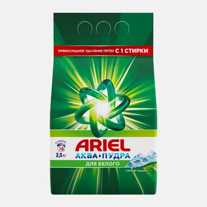 Стиральный порошок Ariel Автомат Горный родник 2.5кг