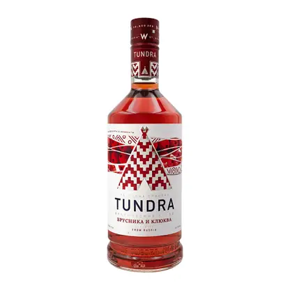 Изображение товара Сладкая настойка Арктические ягоды Брусника и клюква Tundra 20% 500мл