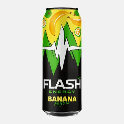 Энергетический напиток Flash Up Energy Банан-Фейхоа 450мл