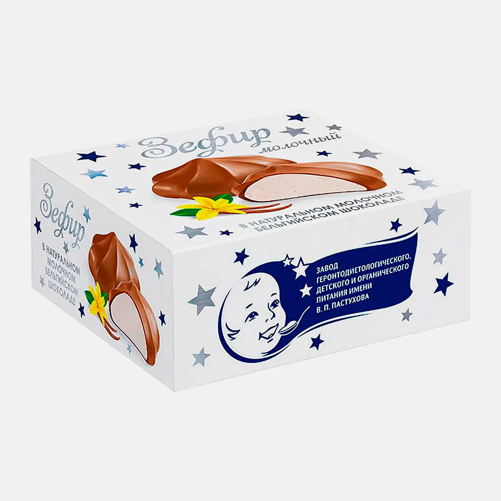 Изображение товара Зефир Первый шоколатье 60г с молочным шоколадом натуральный десерт