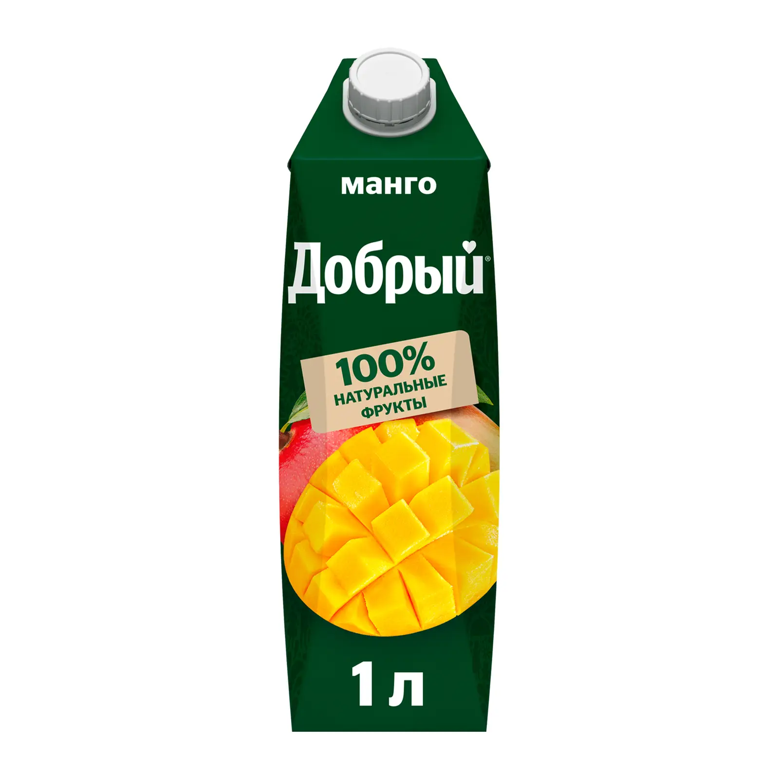Изображение товара Напиток сокосодержащий Добрый Манго 1л без консервантов натуральный вкус
