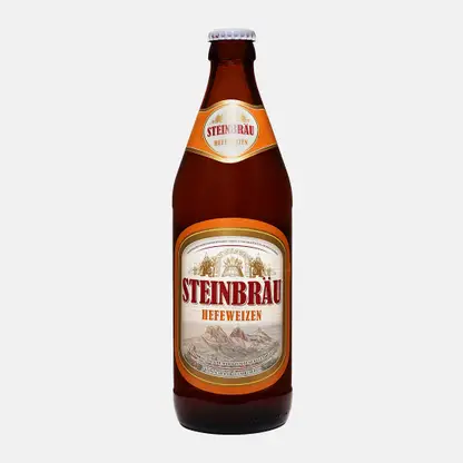 Пиво Steinbrau Hefeweizen светлое нефильтрованное 5.2% 500мл