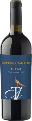 Вино Легенда Тамани Мерло красное сухое 11.5% 750мл