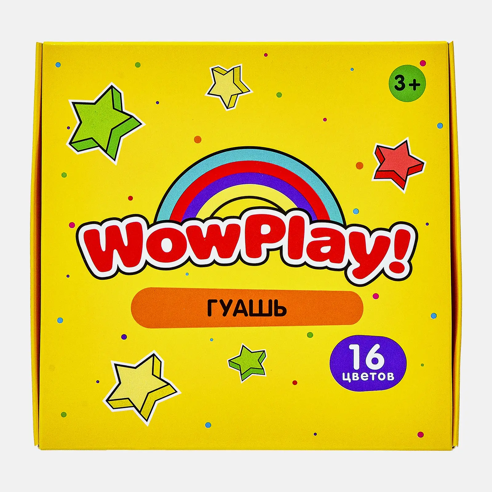 Гуашь Wowplay! 16 цветов 17мл - фото 3