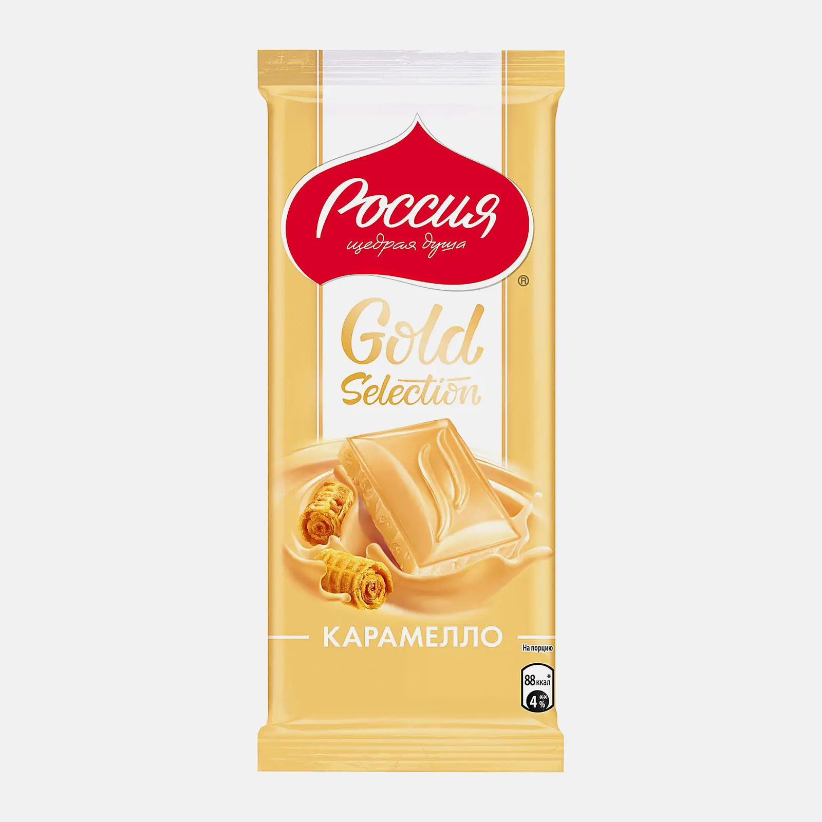 Шоколад Карамелло Россия Gold Selection 82г