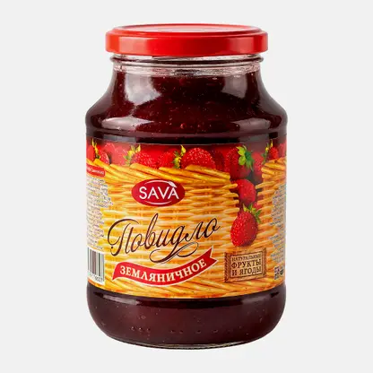 Повидло Сава Земляничное 610г