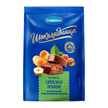 Изображение товара Конфеты Шоколадница пралиновые в глазури 160г