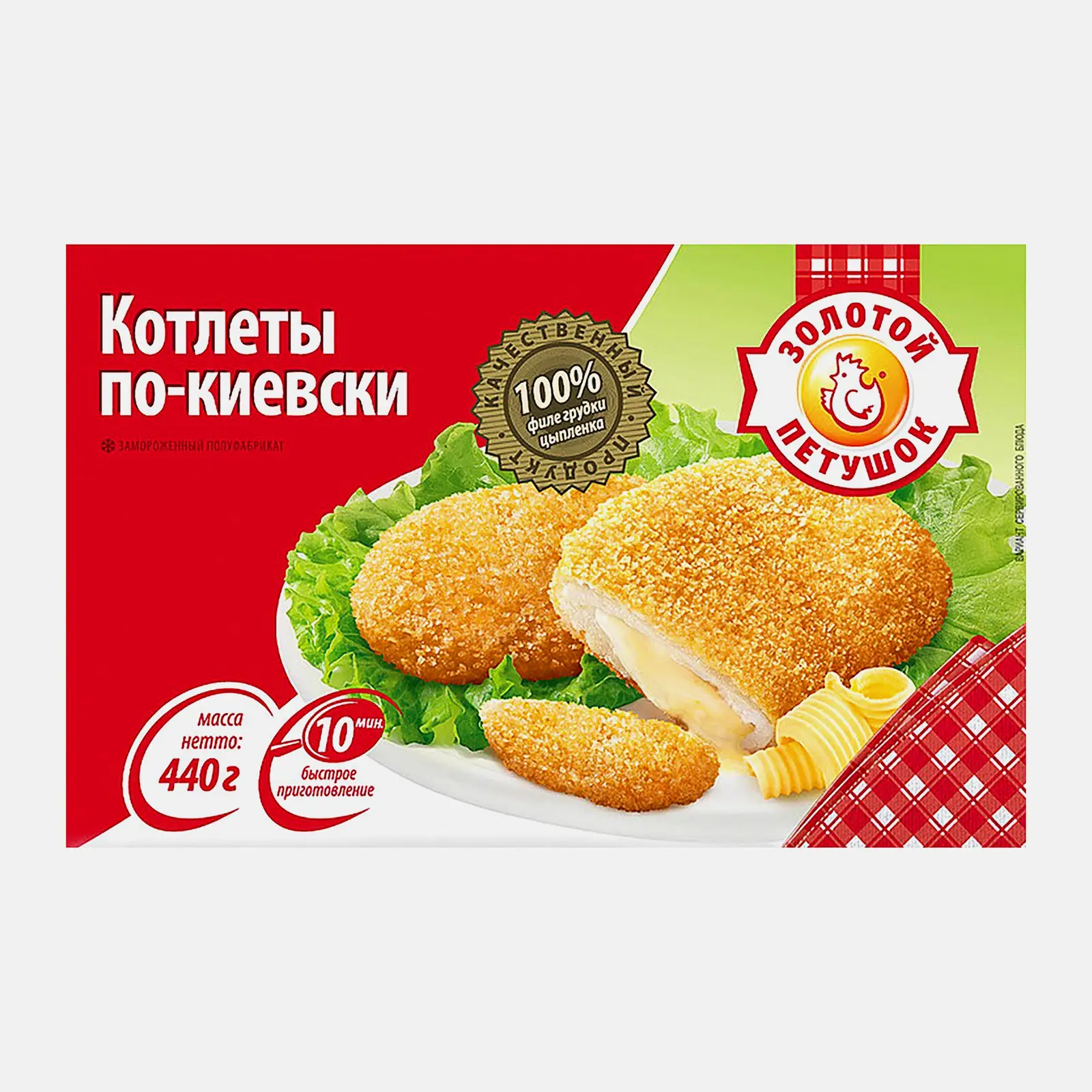 Котлеты Золотой Петушок По-киевски 440г