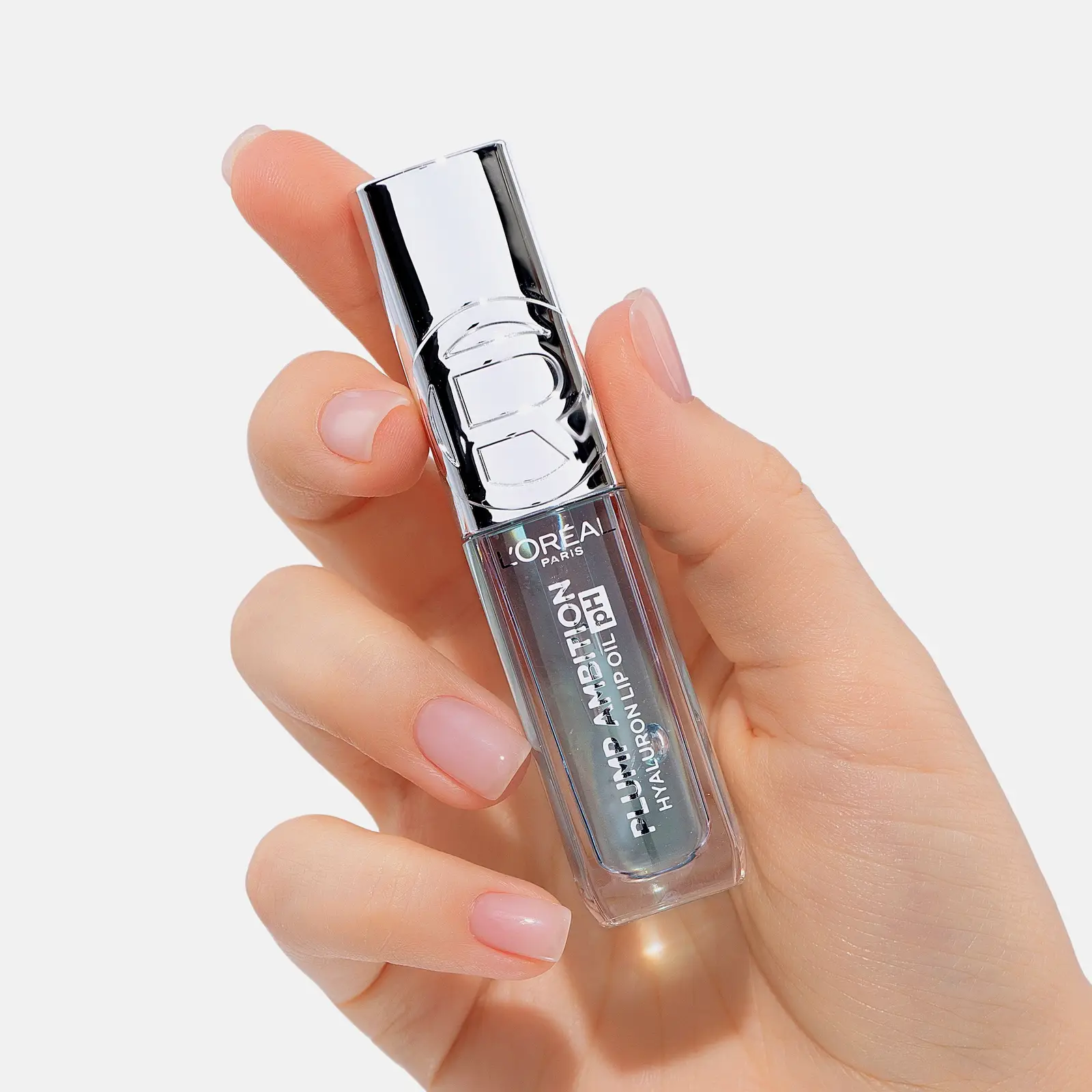 Масло для губ Plump Ambition тон 113 Cristal Ice Loreal Paris - фото 3