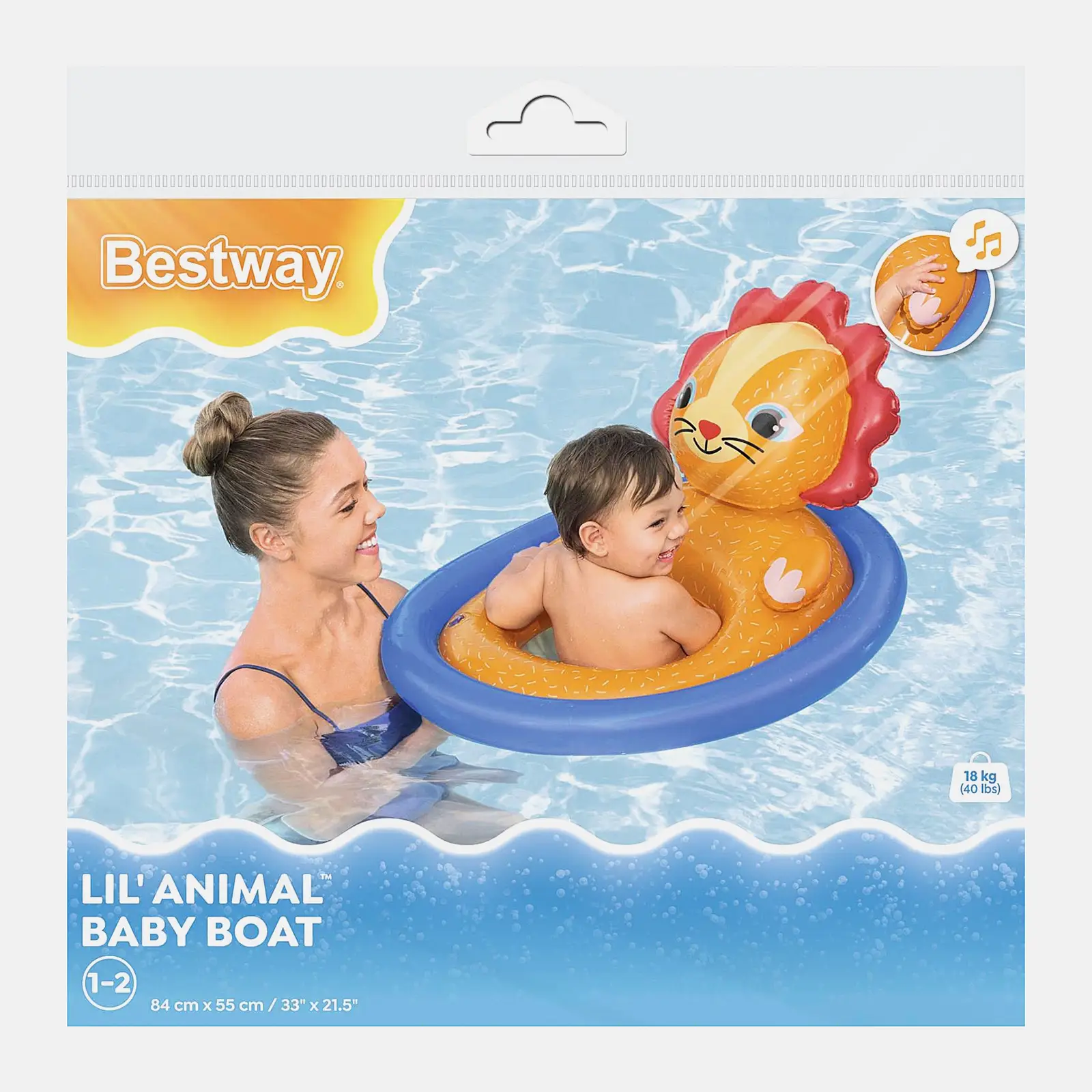 Надувной круг для плавания Зверюшки Bestway в ассортименте - фото 5