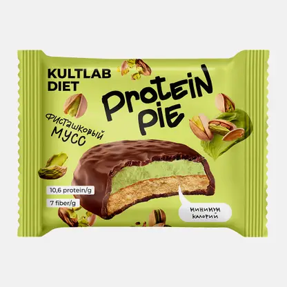 Протеиновое печенье Фисташковый мусс Kultlab Diet 45г