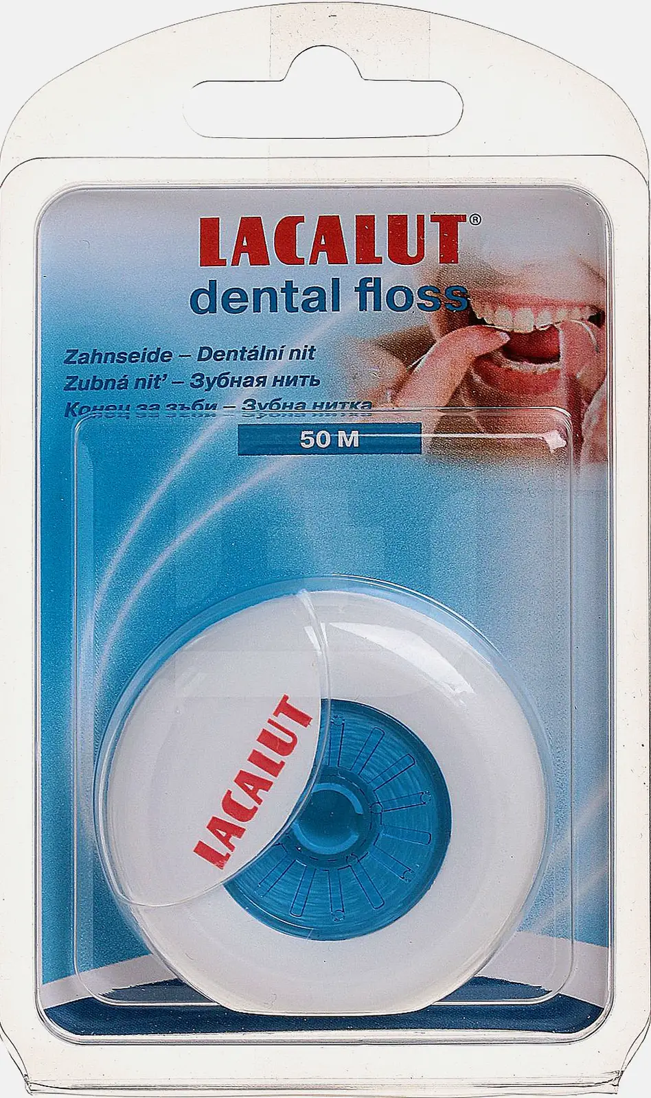 Зубная нить Lacalut Dental Floss 50м