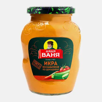Икра из кабачков Дядя Ваня 350г