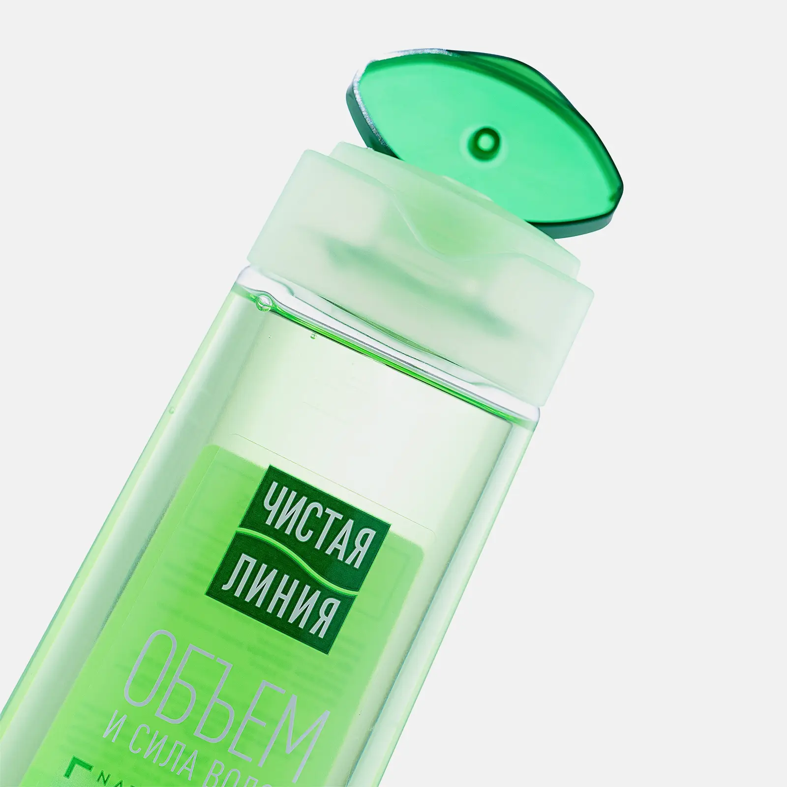 Шампунь для тонких и ослабленных волос Объем и сила Чистая линия 400мл