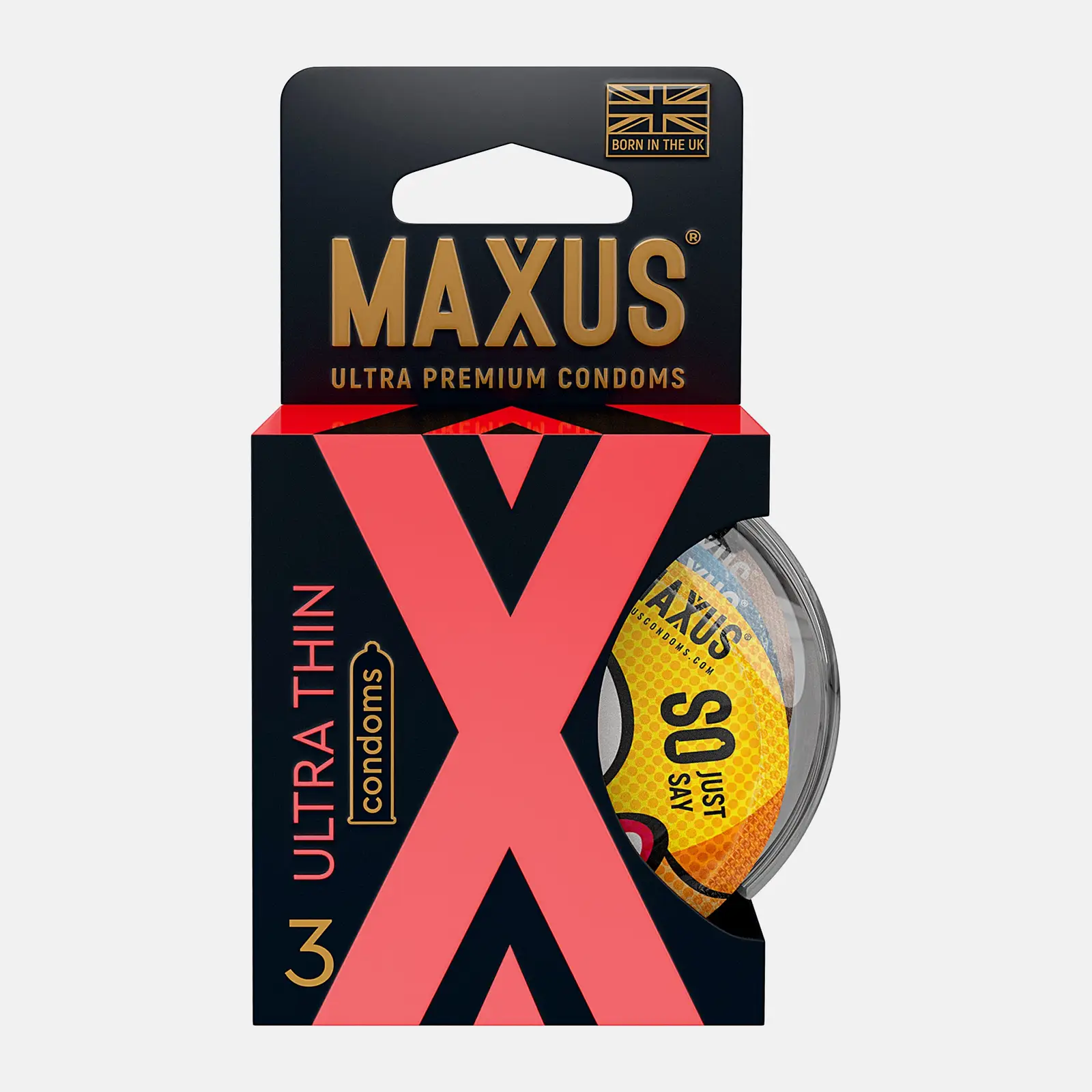 Презервативы гладкие Ultra-Thin Air Maxus 3шт Спектрум