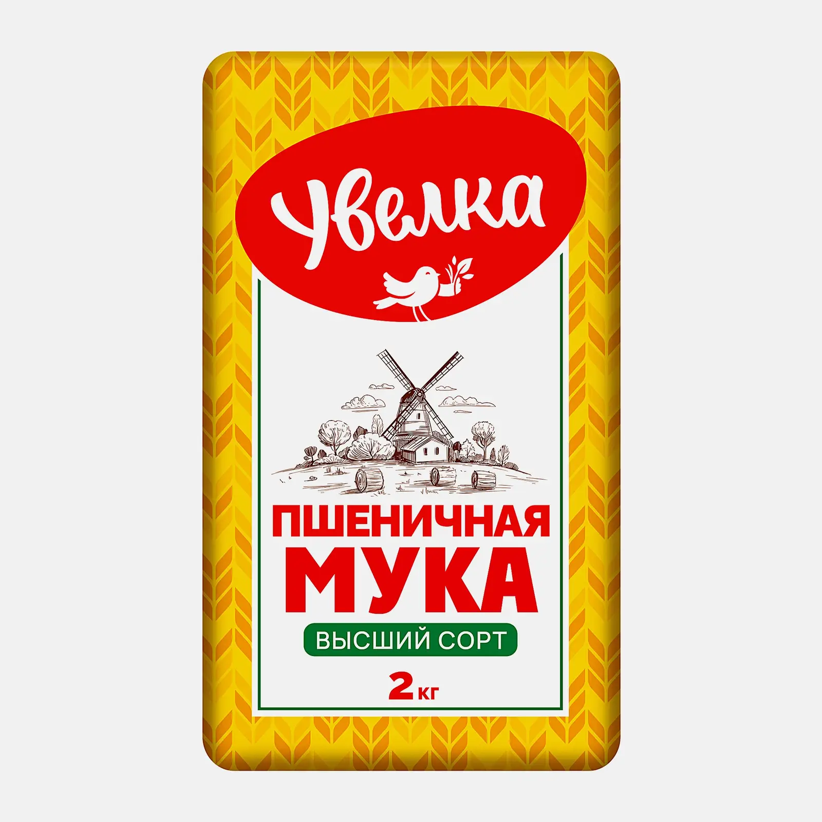 Мука пшеничная Увелка 2кг