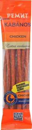 Изображение товара Колбаски Ремит Kabanos Chiken куриные сырокопченые 70г