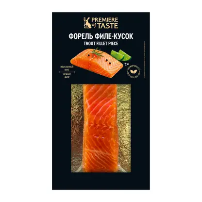 Изображение товара Форель слабосоленая филе-кусок Premier of Taste 200г